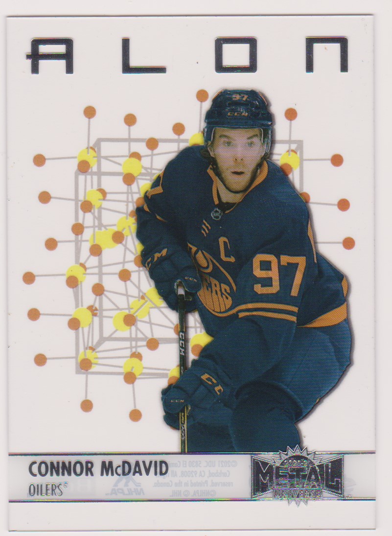 2020-21 Metal Universe ALON #A1 Connor McDavid (image for) 2020-21 Metal Universe ALON #A1 Connor McDavid